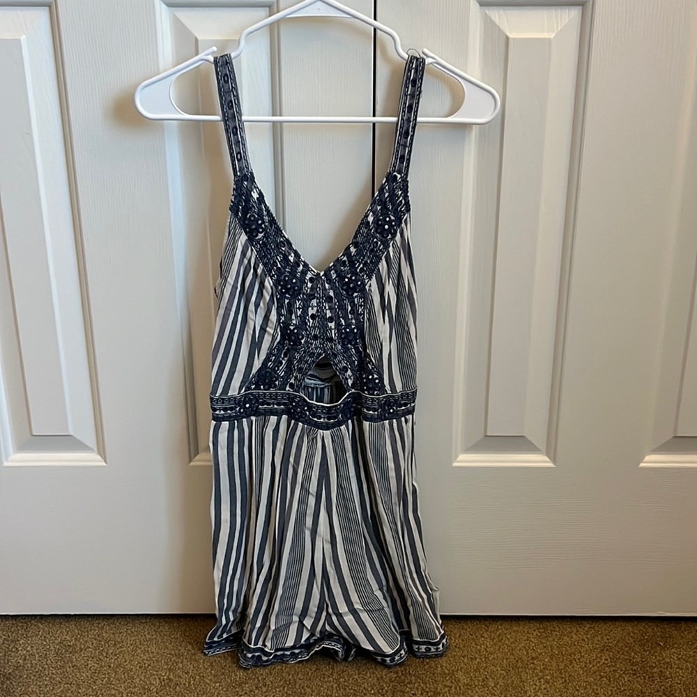 American Eagle romper with cut out, size S